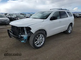 2024 Dodge Durango GT Plus z VIN 1C4RDJDG2RC204710, wystawiony jako Copart lot #49113545 z przebiegiem 17 224 mil mil oraz Czysty tytuł • Clean title. Historia ofert i sprzedaży dostępna na DreamBid. Obrazek 1.