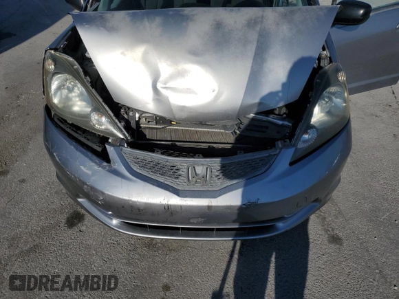 2010 Honda Fit with VIN JHMGE8H21AS012909, listed as a Copart auction lot 49236255 with 148,920 mi miles and Salvage Title. Bid and sale history available at carsss.com. Image 12.