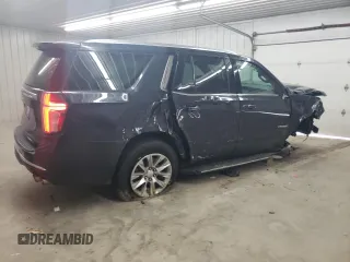 2023 Chevrolet Tahoe Premier with VIN 1GNSKSKD3PR315306, listed as a Copart auction lot 85726424 with 37,199 mi miles and Salvage title. Bid and sale history available at DreamBid. Image 3.