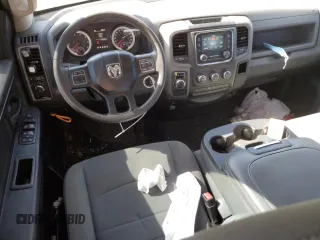2018 Ram 1500 Express with VIN 1C6RR6FT4JS171221, listed as a Copart auction lot 50465125 with 91,329 mi miles and Salvage title. Bid and sale history available at DreamBid. Image 8.