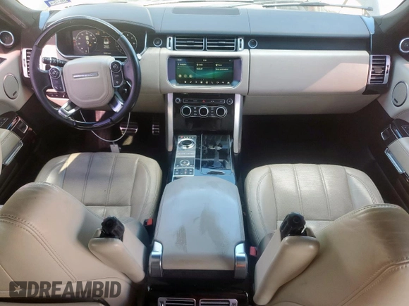 2017 Land Rover Range Rover with VIN SALGS2FE2HA353555, listed as a Copart auction lot 62909565 with 109,494 mi miles and Clean title. Bid and sale history available at DreamBid. Image 8.