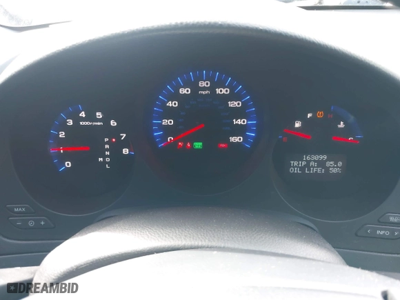 2006 Acura TL with VIN 19UUA662X6A074377, listed as a IAAI auction lot 41955894 with 163,099 mi miles. Bid and sale history available at carsss.com. Image 7.
