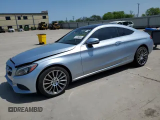 2018 Mercedes-Benz C C 300 with VIN WDDWJ4JB3JF628105, listed as a Copart auction lot 51388365 with Not Provided miles and Clean Title. Bid and sale history available at carsss.com. Image 1.