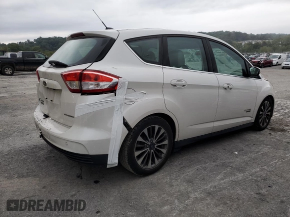 2017 Ford C-Max Energi Titanium with VIN 1FADP5FU0HL107666, listed as a Copart auction lot 68457924 with 103,996 mi miles and Salvage Title. Bid and sale history available at carsss.com. Image 3.