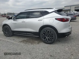 2019 Chevrolet Blazer RS with VIN 3GNKBERS4KS677169, listed as a Copart auction lot 52963595 with 112,059 mi miles and Salvage title. Bid and sale history available at DreamBid. Image 2.