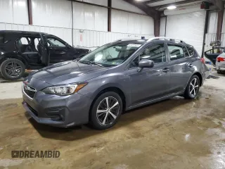 2019 Subaru Impreza Premium with VIN 4S3GTAC69K3727103, listed as a Copart auction lot 65322605 with 35,131 mi miles and Salvage title. Bid and sale history available at DreamBid. Image 1.