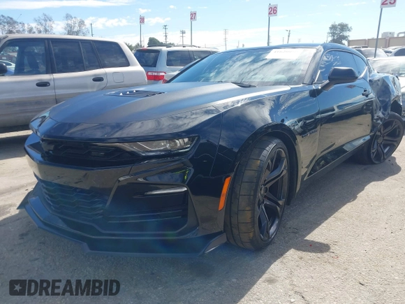 2020 Chevrolet Camaro 2SS with VIN 1G1FG1R72L0138437, listed as a IAAI auction lot 41620059 with 36,558 mi miles. Bid and sale history available at carsss.com. Image 2.