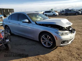 2017 BMW 3 Series 330i xDrive with VIN WBA8D9G53HNU60388, listed as a Copart auction lot 44855365 with 88,875 mi miles and Salvage Title. Bid and sale history available at carsss.com. Image 4.