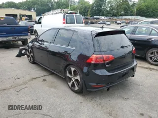 2017 Volkswagen Golf GTI S with VIN 3VW5T7AUXHM067363, listed as a Copart auction lot 59612453 with 81,618 mi miles. Bid and sale history available at carsss.com. Image 2.