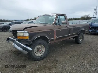 1993 Ford F-250 with VIN 2FTHF26M8PCA01973, listed as a Copart auction lot 50171905 with 0 mi miles and Salvage Title. Bid and sale history available at carsss.com. Image 1.