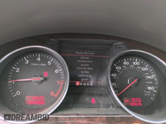 2004 Audi A8 with VIN WAUML44E04N021359, listed as a Copart auction lot 63251205 with 68,626 mi miles and Salvage title. Bid and sale history available at DreamBid. Image 9.
