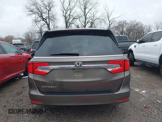 2018 Honda Odyssey EX-L with VIN 5FNRL6H72JB081086, listed as a IAAI auction lot 41031370 with 73,907 mi miles and . Bid and sale history available at DreamBid. Image 16.