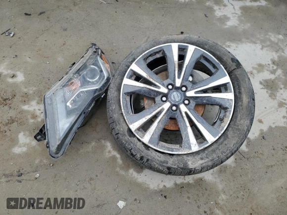 2020 Nissan Pathfinder Platinum with VIN 5N1DR2DM0LC634911, listed as a Copart auction lot 50575835 with 80,597 mi miles and Salvage title. Bid and sale history available at DreamBid. Image 13.