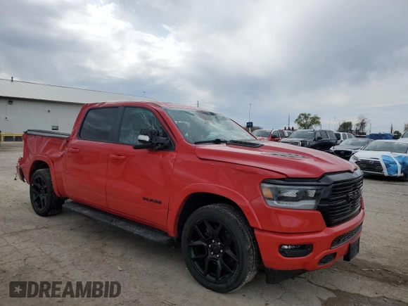 2021 Ram 1500 Laramie z VIN 1C6SRFJT5MN559666, wystawiony jako Copart lot #53946785 z przebiegiem 42 177 mil mil oraz Szkoda całkowita • Salvage title. Historia ofert i sprzedaży dostępna na DreamBid. Obrazek 4.