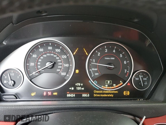 2020 BMW 4 Series 430i with VIN WBA4W3C03LFH55934, listed as a Copart auction lot 67247393 with 68,424 mi miles and Non repairable. Bid and sale history available at DreamBid. Image 9.