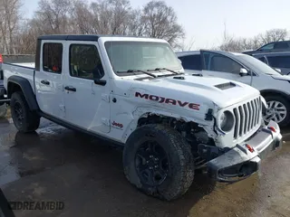 2023 Jeep Gladiator Mojave with VIN 1C6JJTEG6PL575342, listed as a IAAI auction lot 41785481 with 25,093 mi miles. Bid and sale history available at carsss.com. Image 14.