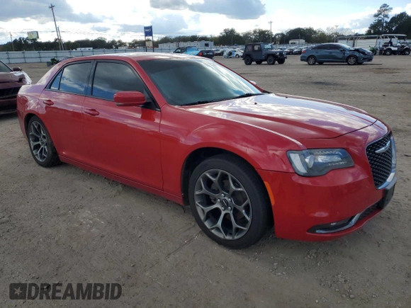 2017 Chrysler 300 S with VIN 2C3CCABG6HH526696, listed as a Copart auction lot 81372674 with 107,385 mi miles and Salvage Title. Bid and sale history available at DreamBid. Image 4.