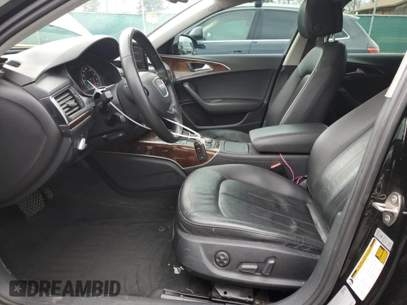 2013 Audi A6 2.0T Premium Plus with VIN WAUGFAFC1DN055728, listed as a Copart auction lot 51022255 with 97,113 mi miles and Salvage Title. Bid and sale history available at carsss.com. Image 7.