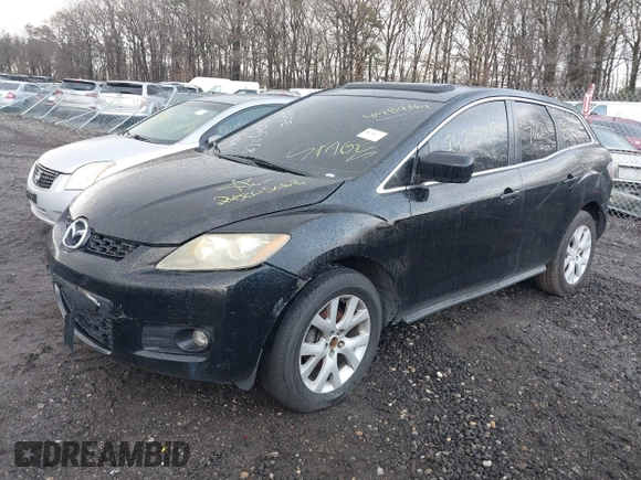 2007 Mazda CX-7 Touring with VIN JM3ER29L970146726, listed as a IAAI auction lot 41989361 with Not Provided miles. Bid and sale history available at carsss.com. Image 2.