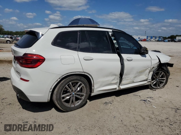 2021 BMW X3 sDrive30i z VIN 5UXTY3C01M9F55786, wystawiony jako Copart lot #55106335 z przebiegiem Nie podano mil oraz Nie do naprawy. Historia ofert i sprzedaży dostępna na DreamBid. Obrazek 3.