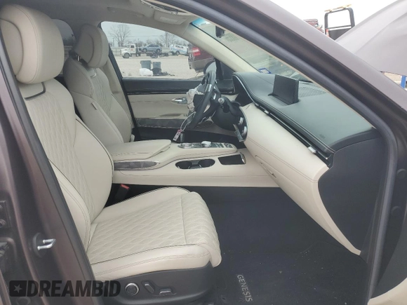 2022 Genesis GV70 Sport z VIN KMUMCDTC2NU014095, wystawiony jako Copart lot #44108555 z przebiegiem 37 154 mil mil oraz Szkoda całkowita • Salvage title. Historia ofert i sprzedaży dostępna na DreamBid. Obrazek 7.