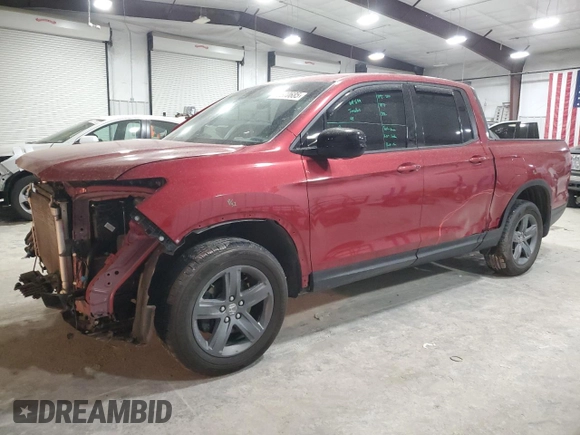 2021 Honda Ridgeline Sport with VIN 5FPYK3F10MB021380, listed as a Copart auction lot 48870685 with 52,317 mi miles and Salvage title. Bid and sale history available at DreamBid. Image 1.