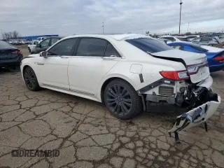 2017 Lincoln Continental Reserve with VIN 1LN6L9NP8H5623856, listed as a Copart auction lot 82551954 with 107,492 mi miles and Clean Title. Bid and sale history available at carsss.com. Image 2.