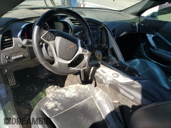 2015 Chevrolet Corvette 2LT with VIN 1G1YD2D7XF5102081, listed as a Copart auction lot 49268095 with 32,256 mi miles and Salvage Title. Bid and sale history available at carsss.com. Image 8.