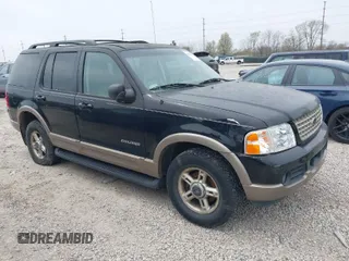 2002 Ford Explorer Eddie Bauer z VIN 1FMZU74E82UA67267, wystawiony jako IAAI lot #42030007 z przebiegiem 235 253 mil mil oraz . Historia ofert i sprzedaży dostępna na DreamBid. Obrazek 1.