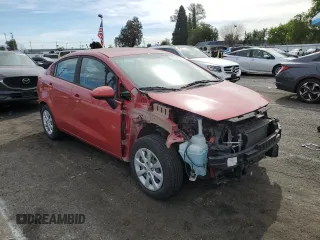 2017 Kia Rio LX with VIN KNADM4A39H6072634, listed as a Copart auction lot 47130575 with 67,465 mi miles and Salvage Title. Bid and sale history available at carsss.com. Image 4.