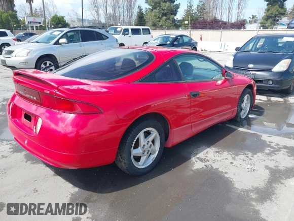 1996 Mitsubishi Eclipse with VIN 4A3AK44Y3TE293273, listed as a IAAI auction lot 41914675 with 153,928 mi miles and . Bid and sale history available at DreamBid. Image 4.