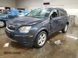 2015 Chevrolet Captiva Sport LT with VIN 3GNAL3EK7FS522494, listed as a Copart auction lot 48817335 with 57,750 mi miles and Salvage Title. Bid and sale history available at carsss.com. Image 1.
