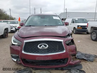 2019 Infiniti QX60 PURE with VIN 5N1DL0MM7KC558351, listed as a IAAI auction lot 41685778 with 100,949 mi miles. Bid and sale history available at carsss.com. Image 12.