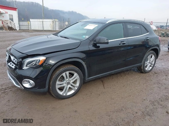 2018 Mercedes-Benz GLA with VIN WDCTG4GB2JJ514882, listed as a IAAI auction lot 41631799 with 59,357 mi miles. Bid and sale history available at carsss.com. Image 2.