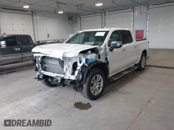 2023 Chevrolet Silverado 1500 LTZ with VIN 1GCUDGEDXPZ100414, listed as a IAAI auction lot 40005559 with 40,000 mi miles and . Bid and sale history available at DreamBid. Image 6.