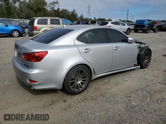 2010 Lexus IS 350 with VIN JTHBE5C2XA5024202, listed as a Copart auction lot 89040045 with Not Provided miles and Salvage Title. Bid and sale history available at DreamBid. Image 3.