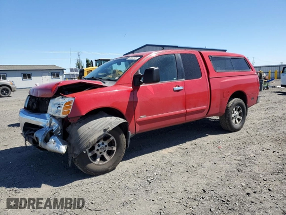 2007 Nissan Titan XE z VIN 1N6AA06B47N224862, wystawiony jako Copart lot #59058125 z przebiegiem 150 574 mil mil oraz Szkoda całkowita • Salvage title. Historia ofert i sprzedaży dostępna na DreamBid. Obrazek 1.