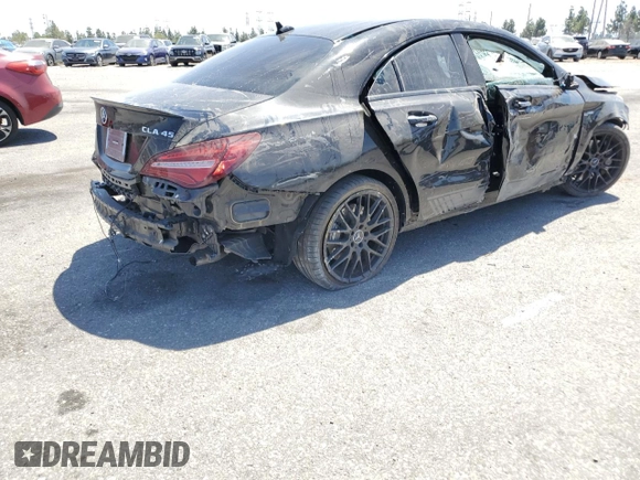2018 Mercedes-Benz CLA with VIN WDDSJ5CB4JN682021, listed as a Copart auction lot 67926304 with 40,205 mi miles and Salvage Title. Bid and sale history available at carsss.com. Image 3.