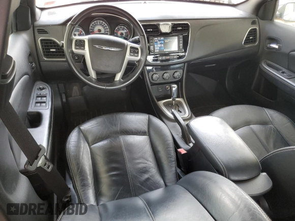2012 Chrysler 200 Limited with VIN 1C3CCBCB5CN304885, listed as a Copart auction lot 51879335 with 124,575 mi miles and Salvage Title. Bid and sale history available at carsss.com. Image 8.