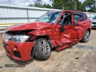 2016 BMW X3 xDrive35i z VIN 5UXWX7C50G0K36128, wystawiony jako Copart lot #55389155 z przebiegiem Nie podano mil oraz Szkody całkowita. Historia ofert i sprzedaży dostępna na DreamBid. Obrazek 1.