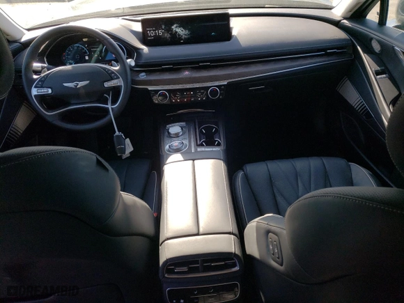 2023 Genesis Electrified G80 with VIN KMTGE4S11PU005192, listed as a Copart auction lot 72797113 with 10,023 mi miles and Non Repairable. Bid and sale history available at carsss.com. Image 8.