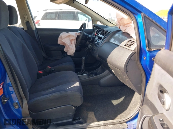 2008 Nissan Versa 1.8 S with VIN 3N1BC13E68L394599, listed as a IAAI auction lot 42003306 with 182,811 mi miles. Bid and sale history available at carsss.com. Image 5.