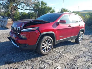 2015 Jeep Cherokee Limited with VIN 1C4PJMDS2FW523024, listed as a IAAI auction lot 41745699 with Not Provided miles and . Bid and sale history available at DreamBid. Image 18.