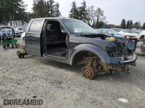 2014 Ford F-150 XL with VIN 1FTFW1ET9EFB79497, listed as a Copart auction lot 52368115 with Not provided miles and Salvage title. Bid and sale history available at DreamBid. Image 4.