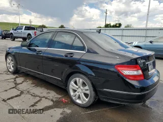 2009 Mercedes-Benz C 300 Sport with VIN WDDGF81X59F206485, listed as a Copart auction lot 60905755 with 179,350 mi miles and Salvage title. Bid and sale history available at DreamBid. Image 2.