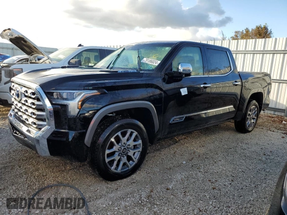 2024 Toyota Tundra 1794 Edition with VIN 5TFMC5DB8RX054569, listed as a Copart auction lot 79186024 with Not provided miles and Non repairable. Bid and sale history available at DreamBid. Image 1.