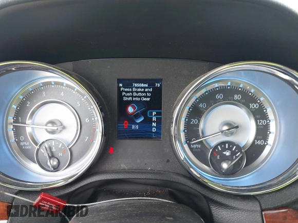 2012 Chrysler 300 Limited with VIN 2C3CCACG9CH227436, listed as a IAAI auction lot 42023040 with 76,508 mi miles. Bid and sale history available at carsss.com. Image 7.