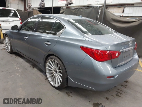 2015 Infiniti Q50 Premium z VIN JN1BV7AP6FM337369, wystawiony jako IAAI lot #41788419 z przebiegiem 106 977 mil mil oraz . Historia ofert i sprzedaży dostępna na DreamBid. Obrazek 3.