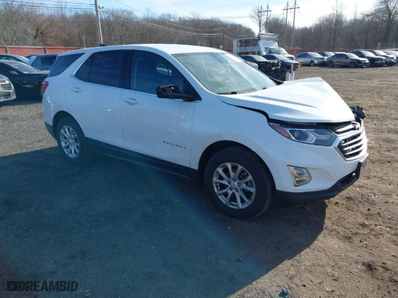 2020 Chevrolet Equinox LT with VIN 2GNAXTEV6L6171974, listed as a IAAI auction lot 41292305 with 72,302 mi miles. Bid and sale history available at carsss.com. Image 1.