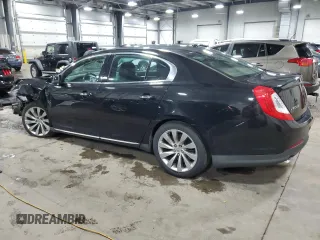 2013 Lincoln MKS with VIN 1LNHL9EK8DG611332, listed as a Copart auction lot 58043345 with 118,910 mi miles and Non repairable. Bid and sale history available at DreamBid. Image 2.